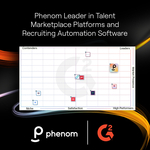 HR-professionals noemen Phenom een ​​leider op het gebied van Talent Marketplace-platforms en recruitmentautomatiseringssoftware in G2 Grid® zomer 2023-rapporten