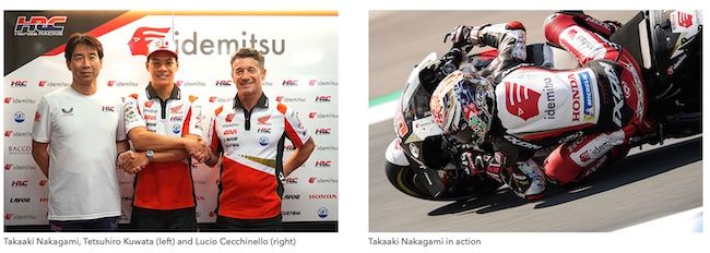 HRC og Takaaki Nakagami er enige om å fornye kontrakten