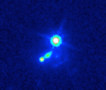 ハッブル宇宙望遠鏡によるクラスB1152+199の画像