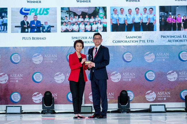 Spritzer erkänd med National och ASEAN Energy Awards