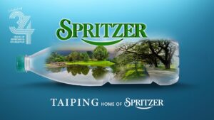 Spritzer ต่ออายุความมุ่งมั่นในการดูแลสิ่งแวดล้อมในวันครบรอบ 34 ปี
