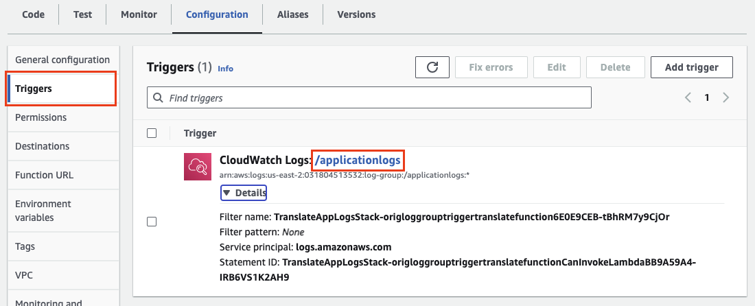 Unlocking language barriers: Translate application logs with Amazon Translate for seamless support | Amazon Web Services Amazon EC2 PlatoBlockchain Data Intelligence. Vertical Search. Ai.