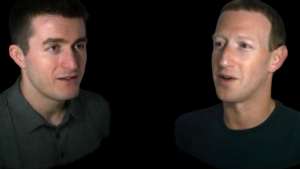 Guarda Zuckerberg intervistato in VR con avatar fotorealistici