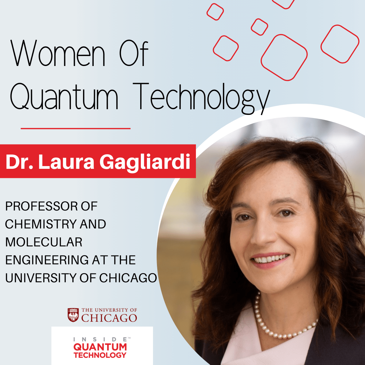 Femmes de la technologie quantique : Dr Laura Gagliardi de l'Université de Chicago - Inside Quantum Technology