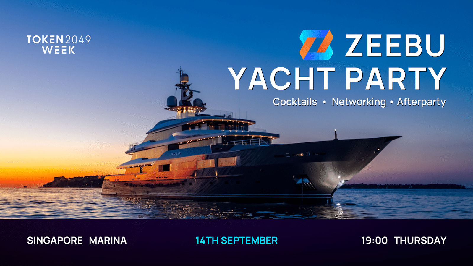 Zeebu to Host Exclusive Yacht Party Alongside Token2049 in Singapore carriers PlatoBlockchain Data Intelligence. Vertical Search. Ai.