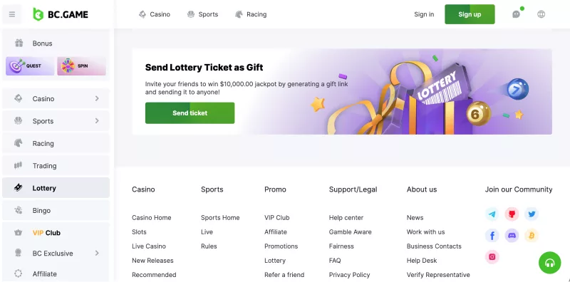 8 Reasons to Play Crypto Lottery at BC.Game | BitcoinChaser BitcoinChaser PlatoBlockchain Data Intelligence. Vertical Search. Ai.