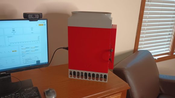 BitCimney Space Heater που βασίζεται σε μονή πλακέτα S19 και λειτουργεί σε 120V
