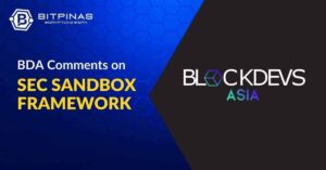 BlockDevs Asia SEC ریگولیٹری سینڈ باکس پر ڈیجیٹل اثاثہ محفوظ ہاربر کی تجویز کرتا ہے۔