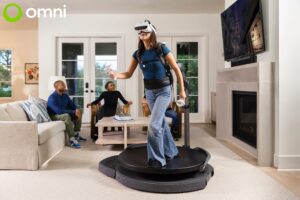 Enthusiast-grade VR Treadmill 'Virtuix Omni One' Now Available for Pre-order