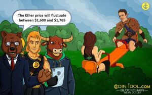 Ethereum קופץ מעל 1,700 $, Bears Signal Short Sale