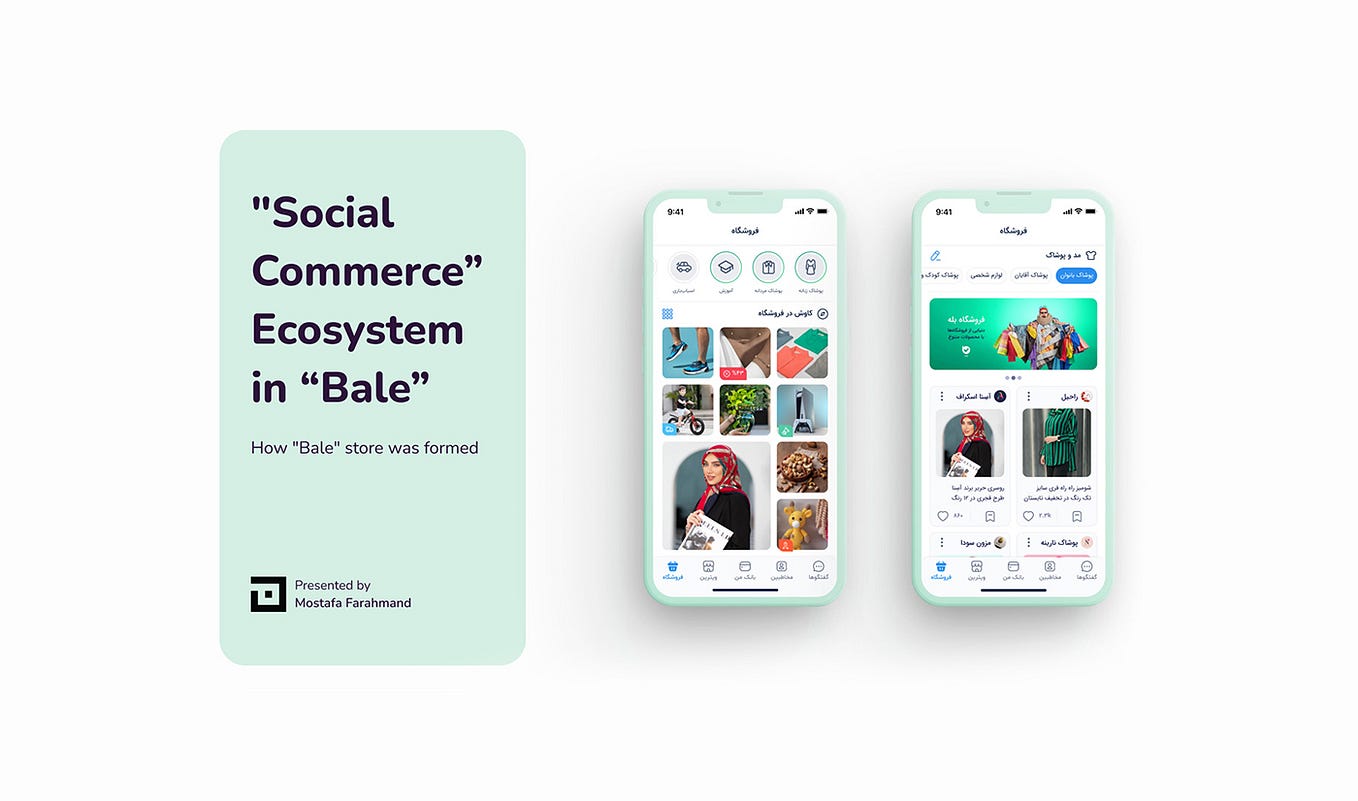 Ekosystem för social handel i "Bale"