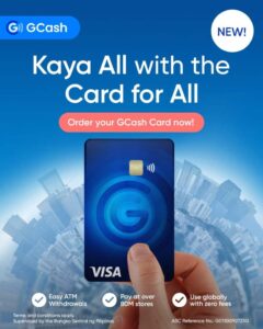GCash запускає картку Visa: посібник із отримання