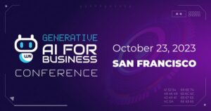 Επιχειρηματική Διάσκεψη GenAI στις 23 Οκτωβρίου στο Σαν Φρανσίσκο | Live Bitcoin News