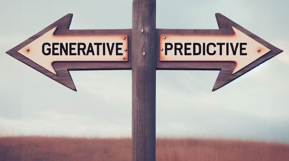 Generativ vs prediktiv AI: nyckelskillnader och tillämpningar i verkliga världen