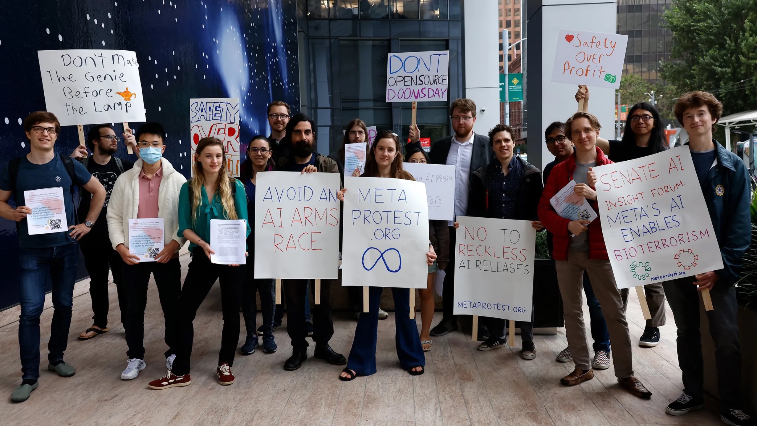 Holly Elmore Leads Protest on Open-Source Safety reusable PlatoBlockchain Data Intelligence. Vertical Search. Ai.