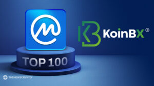 印度领先的加密货币交易所 KoinBX 进入 CoinMarketCap 前 100 名