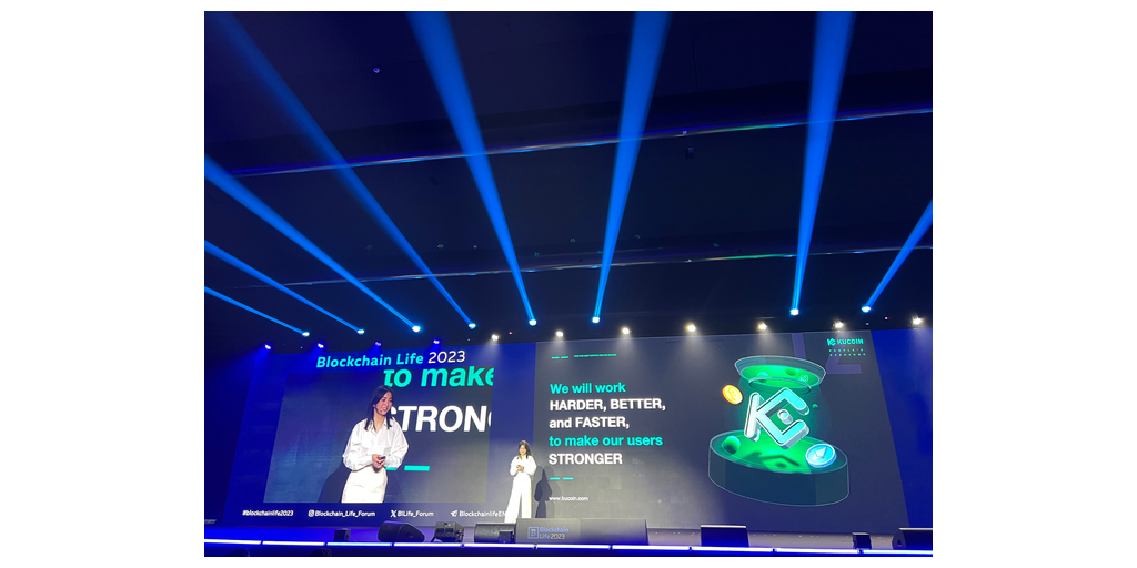 KuCoin's Managing Director, Alicia Kao, Highlights Commitment To Security, User Experience And Education at Blockchain Life 2023 Forum in Dubai PlatoBlockchain Data Intelligence. Vertical Search. Ai.