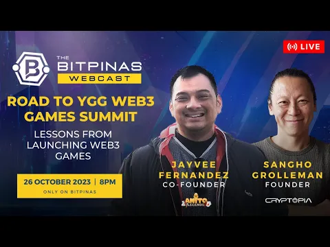 Lições do lançamento de jogos Web3 | Webcast BitPinas 27