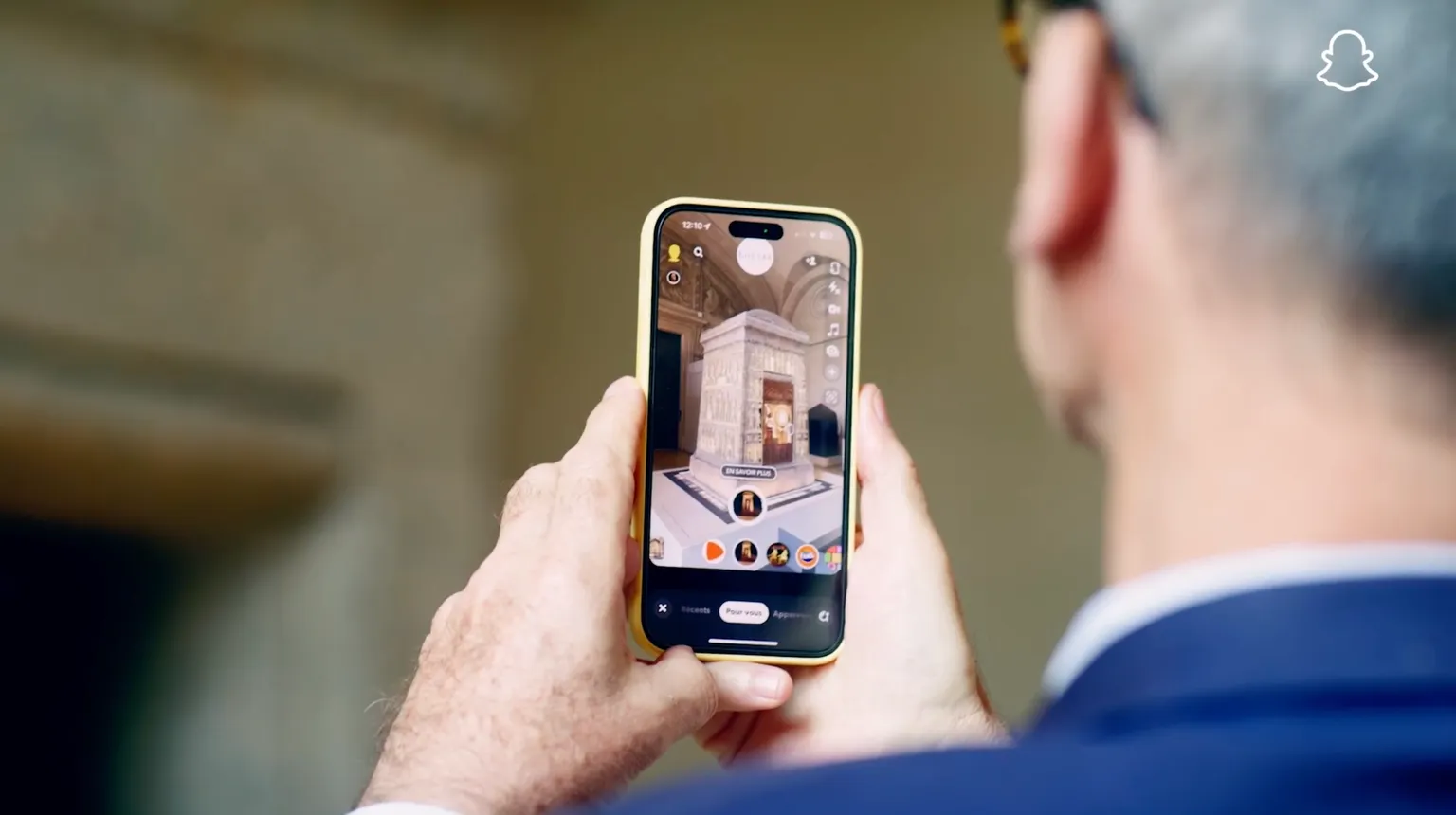 Exposição de realidade aumentada do Louvre com Snapchat revela Egito Antigo - Descriptografar PlatoBlockchain Data Intelligence. Pesquisa vertical. Ai.