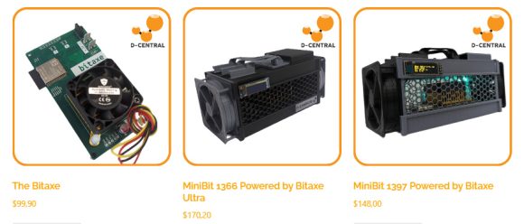 MiniBit 1366 and MiniBit 1397 Single-Chip Bitcoin ASIC Home Miners Powered by Bitaxe Diy PlatoBlockchain Data Intelligence. Vertical Search. Ai.