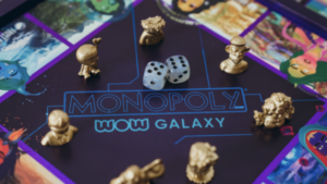Monopólio encontra NFTs Surge o WoW Galaxy Edition