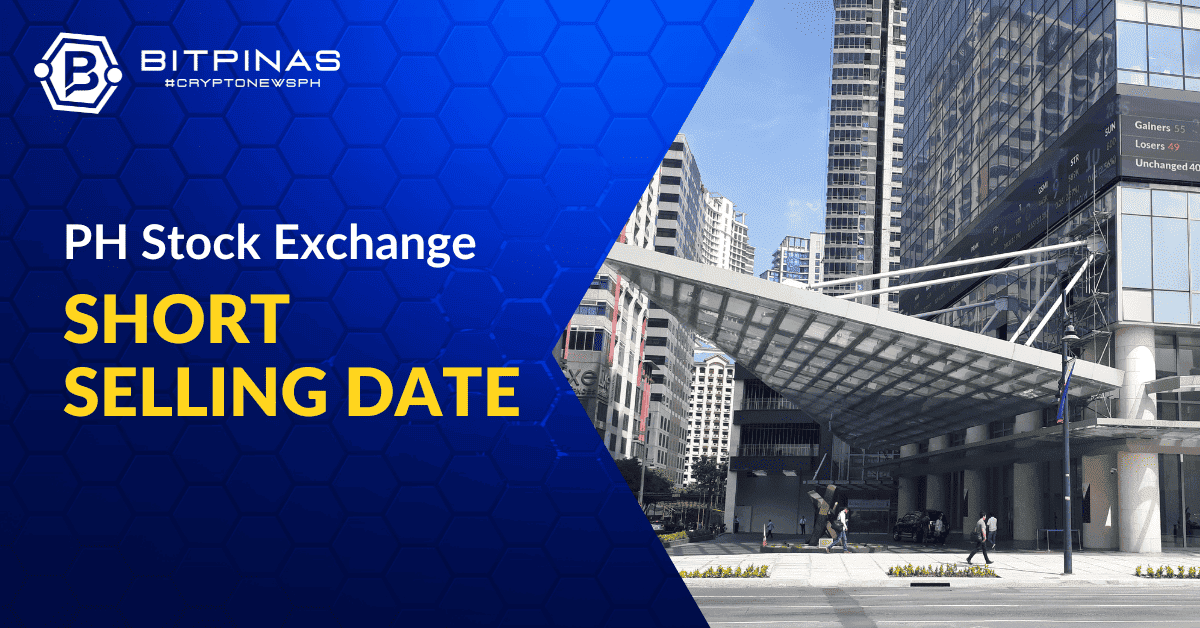 Philippine Stock Exchange Short Selling Launch Date on Oct. 23 protect investors PlatoBlockchain Data Intelligence. Vertical Search. Ai.