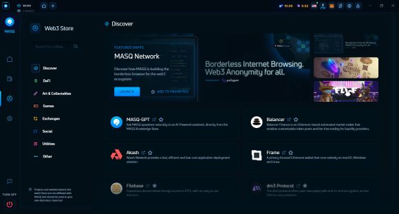 The MASQ Web3 Privacy Browser is Now Out in Public Beta for Everyone to Try PlatoBlockchain Data Intelligence. Vertical Search. Ai.