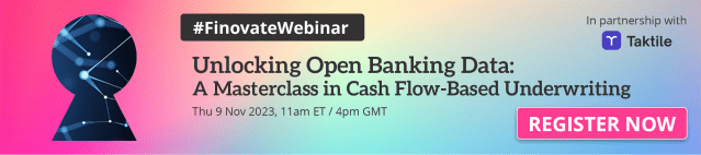 Unlocking Open Banking Data: A Masterclass in Cash Flow-Based Underwriting - Finovate B2C PlatoBlockchain Data Intelligence. Vertical Search. Ai.