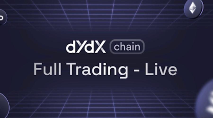 Kunngjør lanseringen av full handel på dYdX-kjeden