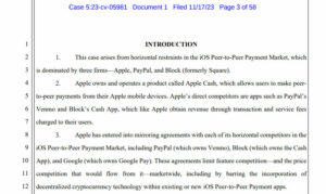 Apple kaebas kohtusse P2P-maksete krüptotehnoloogia blokeerimise eest