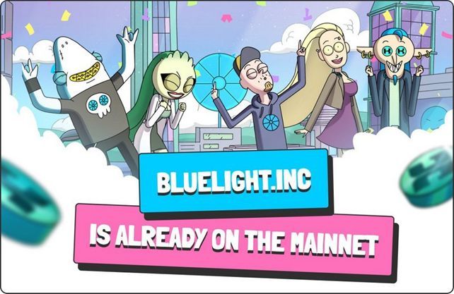 Bluelight.inc se lanzará en la red principal