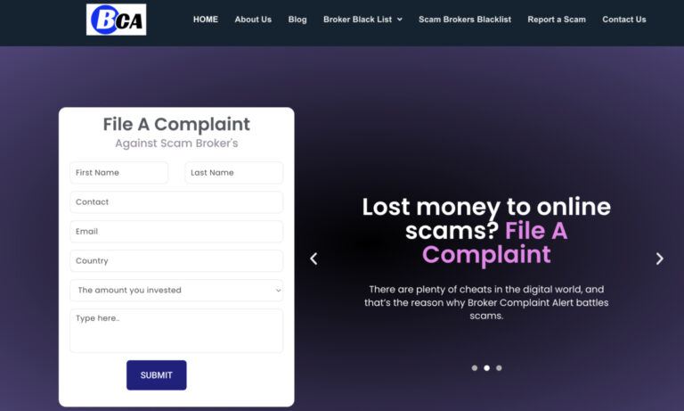 Broker Complaint Alert (BCA) Marks 3 Years of Successful Crypto Scam Recovery, Bringing Hope to Victims Worldwide Legit PlatoBlockchain Data Intelligence. Vertical Search. Ai.
