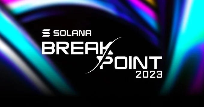 Suy ngẫm về Breakpoint 2023 và Bang Solana