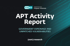 ESET APT-aktivitetsrapport Q2–Q3 2023