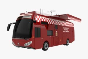 Ev Dynamics entwirft und entwickelt die erste elektrische mobile Kommandoeinheit für die Feuerwehr Hongkong
