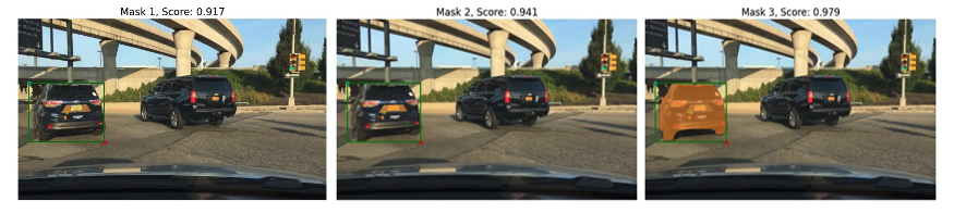 Foundational vision models and visual prompt engineering for autonomous driving applications | Amazon Web Services mask PlatoBlockchain Data Intelligence. Vertical Search. Ai.