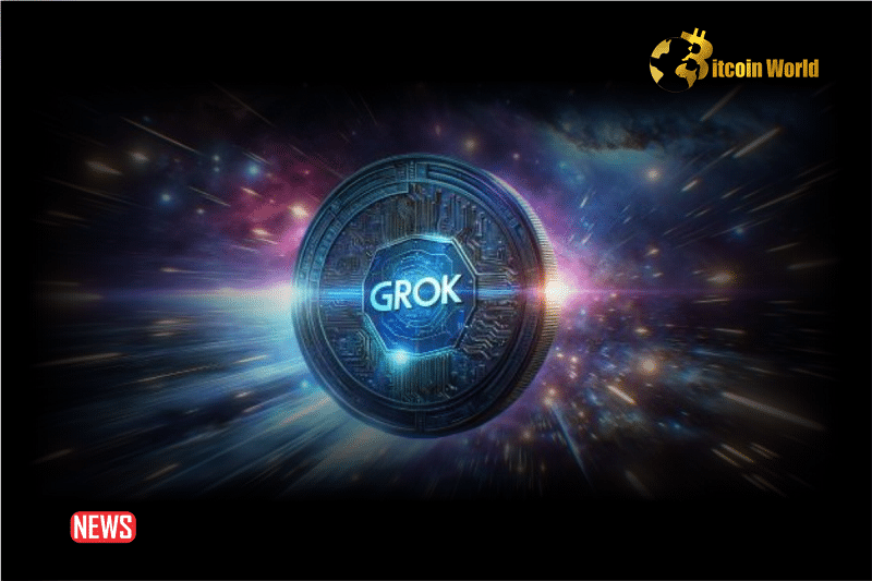 GROK Token, Inspired by Elon Musk’s Grok AI, Hits $160M Capitalization in Latest Frenzy AI chatbot PlatoBlockchain Data Intelligence. Vertical Search. Ai.
