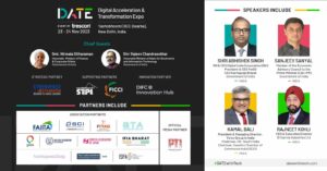Hon'ble MoS Rajeev Chandrasekhar participa do evento de tecnologia de maior impacto da Índia