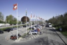 Hình ảnh các lá cờ tại CERN