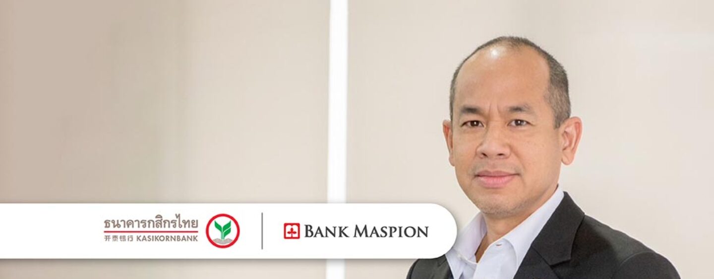 KASIKORNBANK suurendab osalust Indoneesia Bank Maspionis 84.55 protsendini