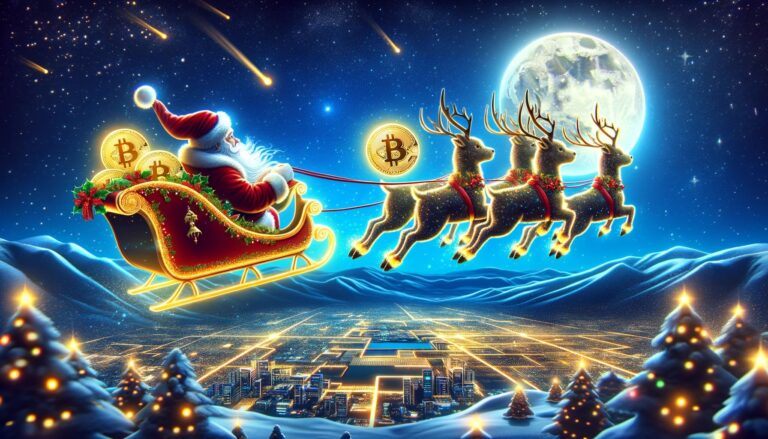 Matrixport มองว่า Santa Rally ของ Bitcoin พุ่งสูงถึง 56 ดอลลาร์