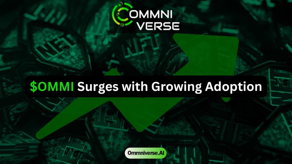 $OMMI aumenta con la creciente adopción de plataformas, alcanza una capitalización de mercado de $5.1 millones y 5.3 mil titulares
