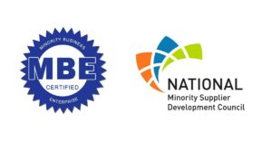 OutPLEX's tildelte Minority Business Enterprise (MBE) certificering