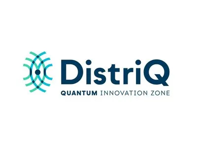 DistriQ, logotipo da Quantum Innovation Zone (Grupo CNW/DistriQ, zona de inovação quantique)