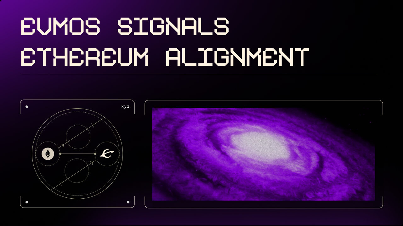 Evmos Signals Ethereum Alignment hylkäämällä Cosmos Transactions kokonaan