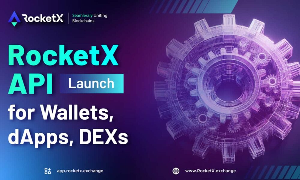 RocketX startet seine API in der Beta-Phase und ermöglicht den Austausch von Multichain-Krypto-Assets für jede dApp