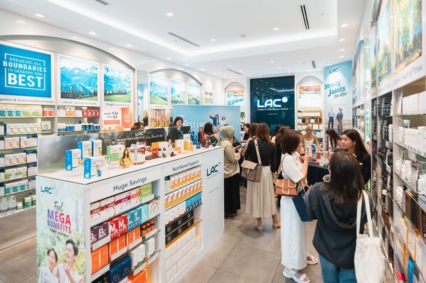 シンガポール最大の実店舗の栄養ブランド LAC がニュートリション・フォー・ライフ キャンペーンを開始、最小限の努力でホリスティックな健康を提唱