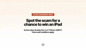 Temukan Kuis Penipuan untuk mendapatkan kesempatan memenangkan iPad