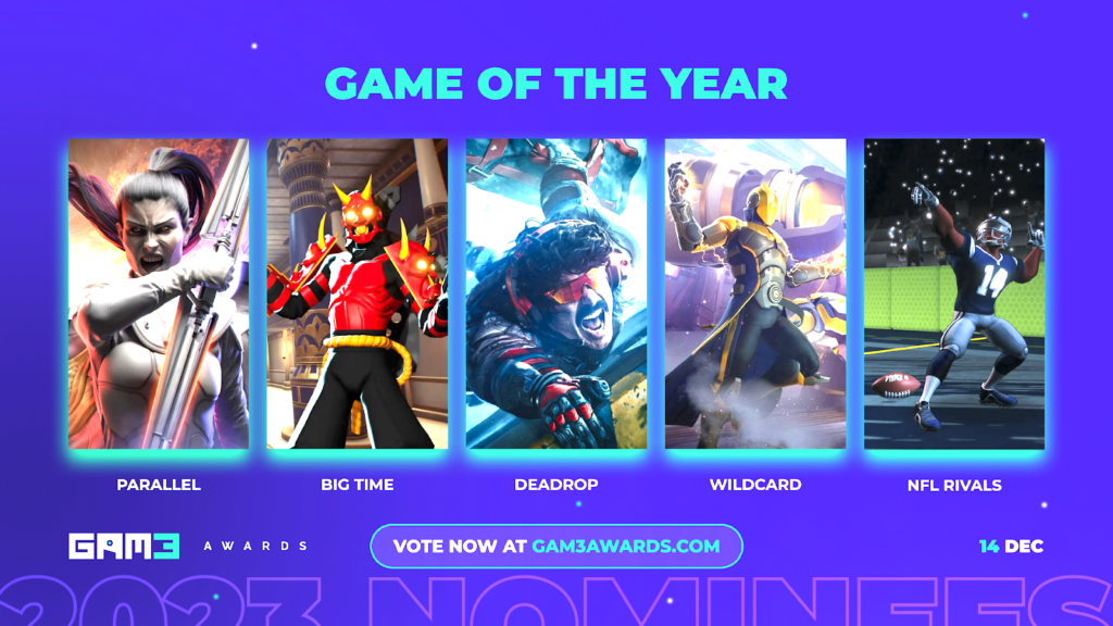 Trò chơi của năm được đề cử