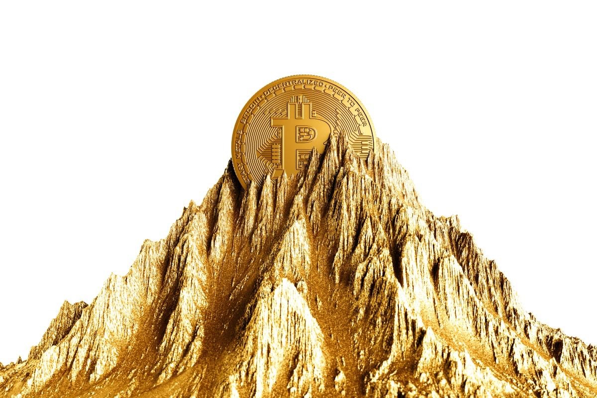 montanha de ouro